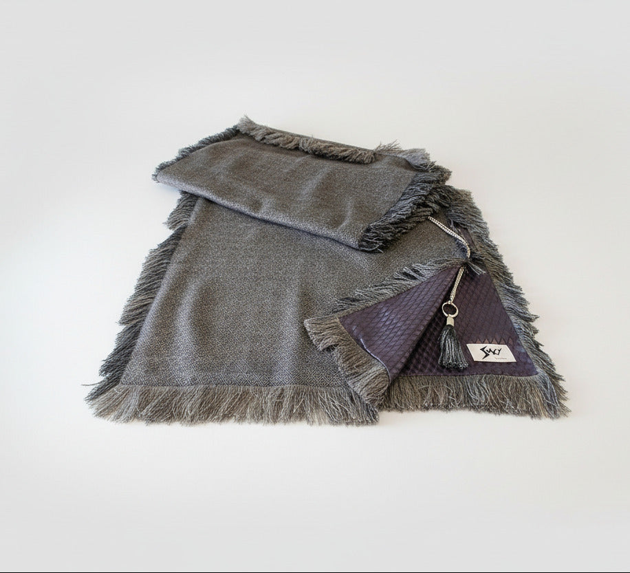 Stacy Menswear Couture Diamond Dodger Luxury Tailored 3-Piece Tweed Suit