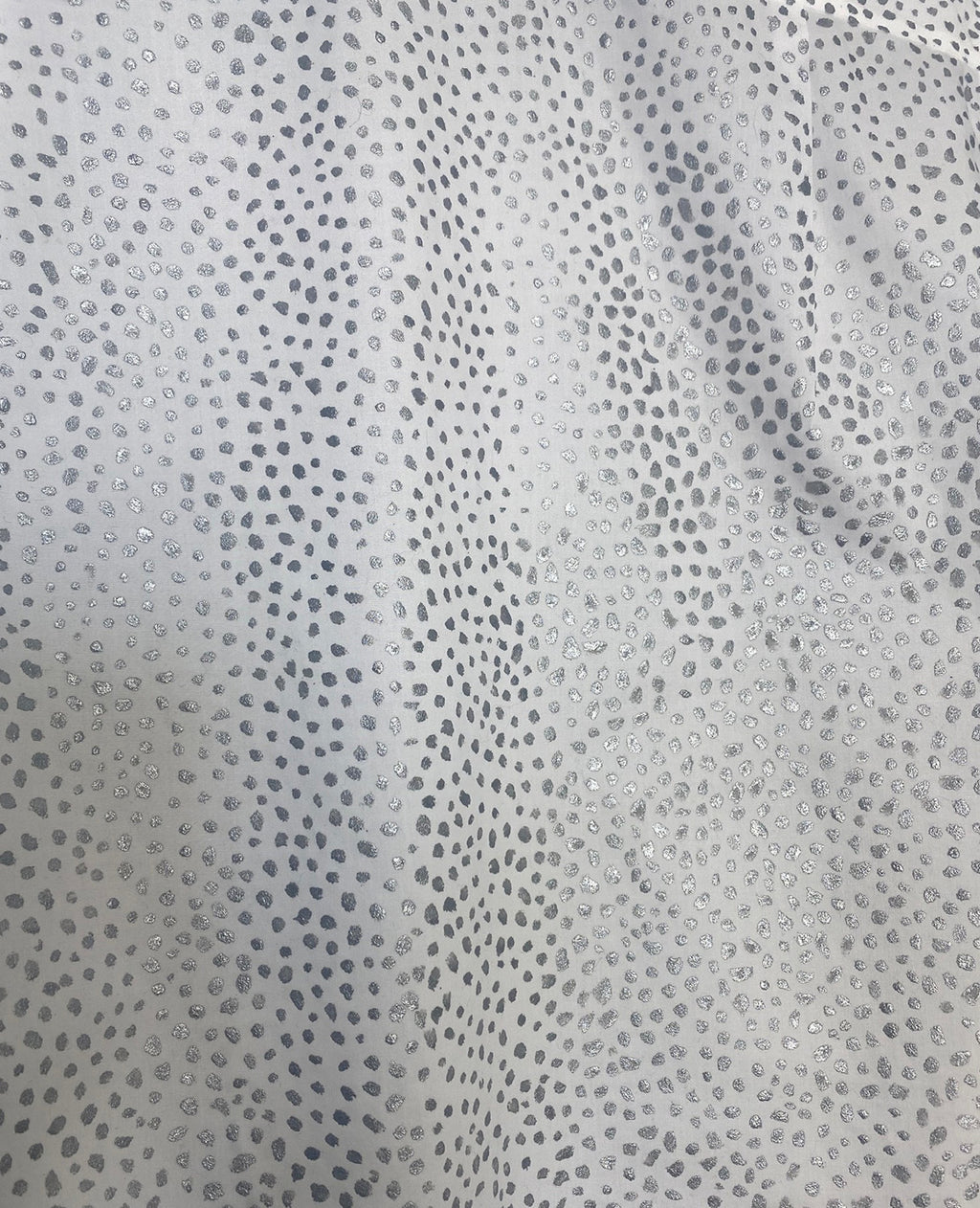 Stacy Menswear Couture Silver Angels Premium Cotton Percale Hand-Painted Shirt